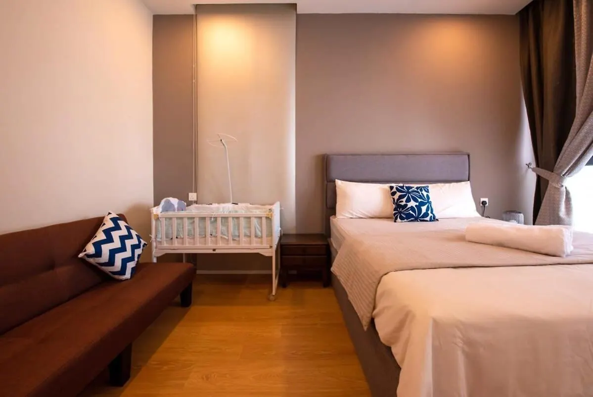 ג'והור בהרו Comfy 3Br Apt In Danga Bay Free Parking Sea View דירה ג'והור בהרו