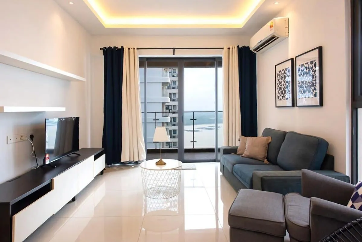 ג'והור בהרו Comfy 3Br Apt In Danga Bay Free Parking Sea View ג'והור בהרו