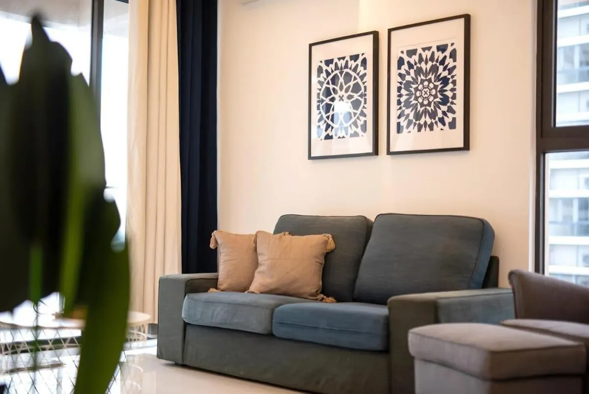 ג'והור בהרו Comfy 3Br Apt In Danga Bay Free Parking Sea View מלזיה
