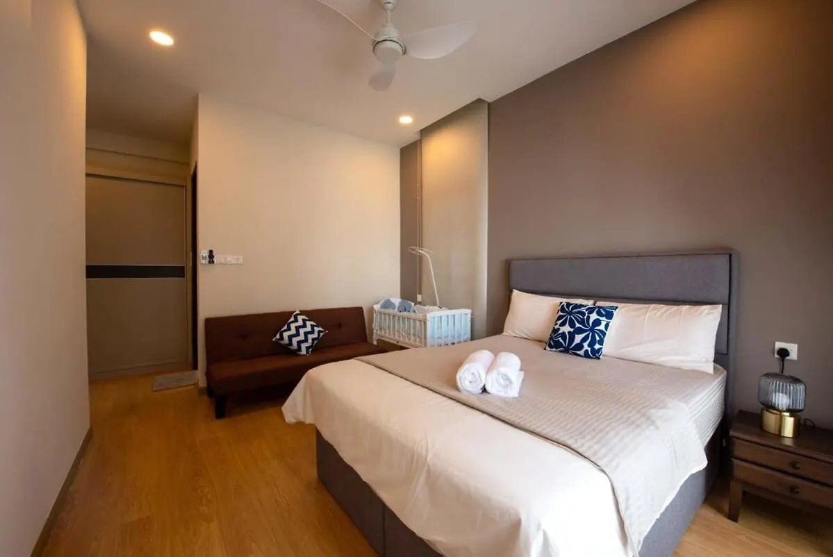 ג'והור בהרו Comfy 3Br Apt In Danga Bay Free Parking Sea View ג'והור בהרו
